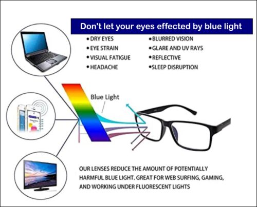 blue light image