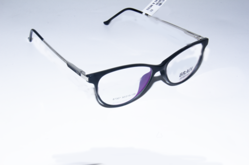 unisex Bicolored oval eyeglasses